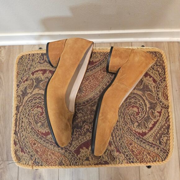 NWOT ECCO Shape 35 Mod Block Suede Pumps  Size 8 - Picture 4 of 8